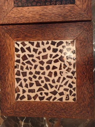 Mesitas de madera maciza