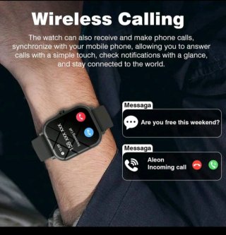 Reloj Inteligente Smartwatch Negro