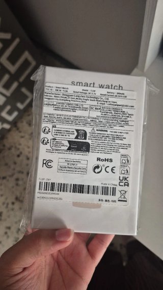 Reloj Inteligente Smartwatch Negro
