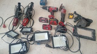 Lote Herramientas Eléctricas y Focos LED