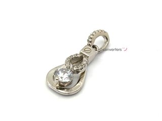 colgante plata 925mm con piedra con circonita