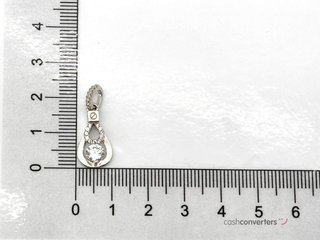 colgante plata 925mm con piedra con circonita