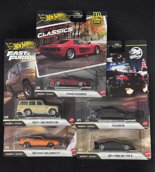 Hot Wheels Fast & Furious Modern Classics