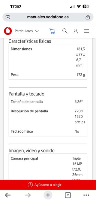 LG Q60 Negro