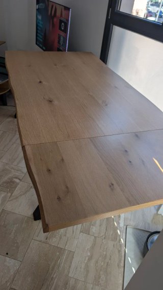 Mesa comedor SANDBY 160x100 extensible + extensión