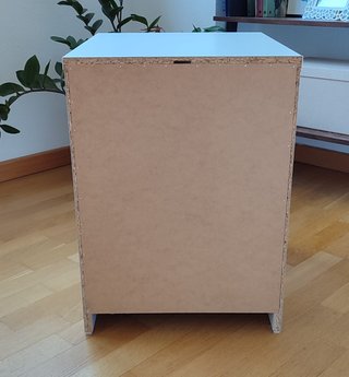Mesita Noche Ikea 2 Cajones Blanca