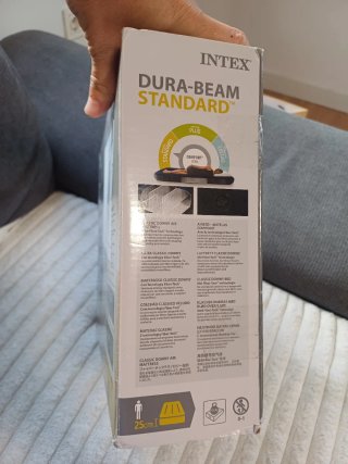 Colchón Hinchable Intex Dura-Beam 76x191x25cm