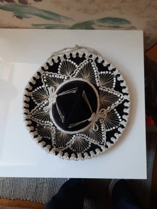 Sombrero Charro Pigalle Vintage Negro