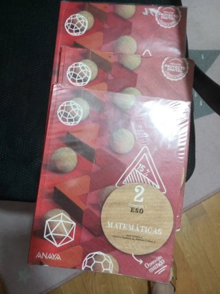 Libros matemáticas 2 eso