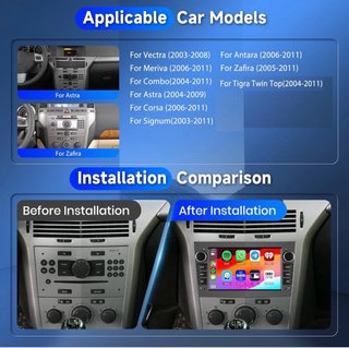 Hodozzy Carplay Radio Coche 7 Pulgada