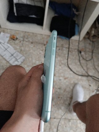 Movil en perfecto estado en verde agua