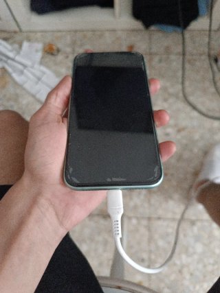 Movil en perfecto estado en verde agua