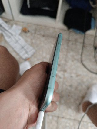 Movil en perfecto estado en verde agua