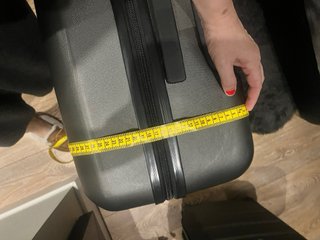 Maleta extragrande rígida con ruedas