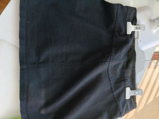 Falda negra mini Talla M
