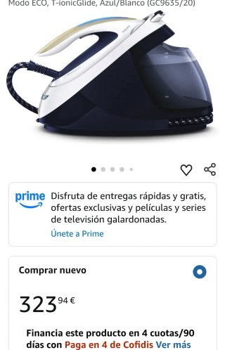Plancha Vapor Philips PerfectCare Elite