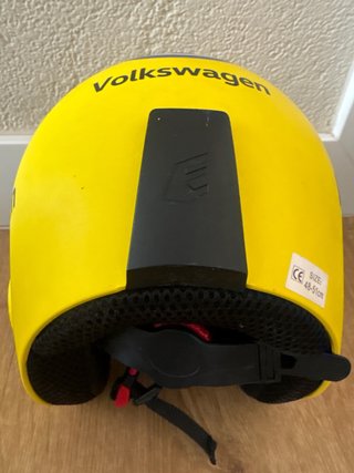 Casco de esquí infantil Eassun amarillo T48-51
