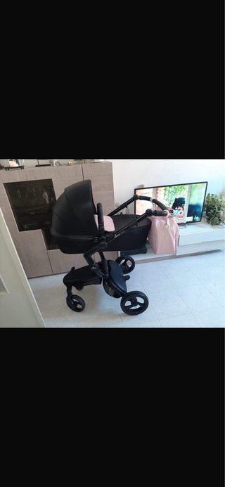 Cochecito de bebé Mima negro