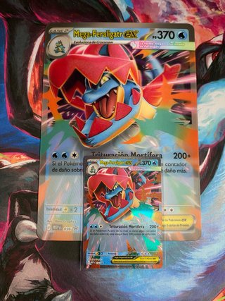 Carta Pokémon Mega-Feraligatr 36 EX