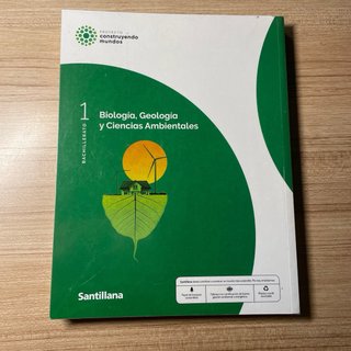 Biología, Geología y Ciencias Ambientales 1 Bach