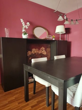 Mueble TV y Mesa Comedor Extensible IKEA