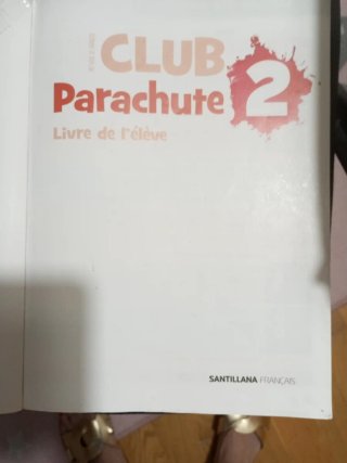 Libro parachute francés 2 eso libre de l eleve