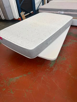 Base tapizada 3D+ Colchón Visco 120x190