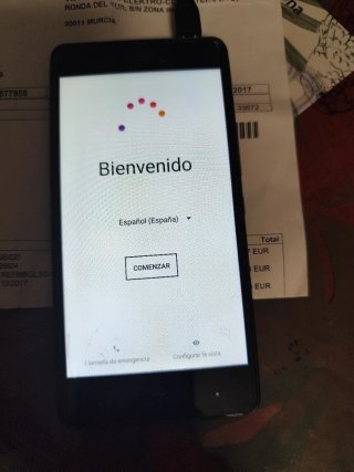 Móvil BQ Aquaris U Plus Negro