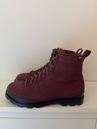 Botas Camper Piel Burdeos Talla 43.