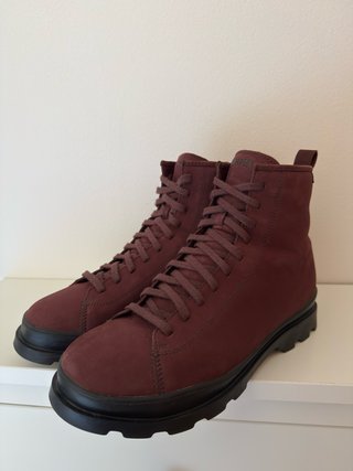 Botas Camper Piel Burdeos Talla 43.
