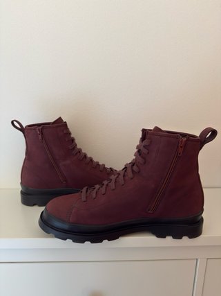 Botas Camper Piel Burdeos Talla 43.