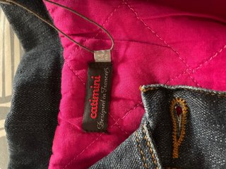 Chaqueta vaquera acolchada Catimini
