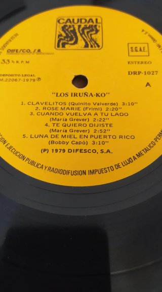 LOS IRUÑA-KO vinilo LP