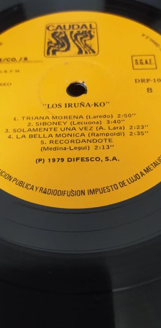 LOS IRUÑA-KO vinilo LP