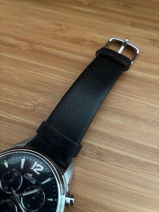 Lotus Chrono 18691 Reloj Hombre Negro/Plata