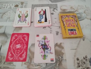 Baraja de cartas Poker Sexo Primera Línea