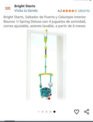 Columpio de puerta Bright Starts
