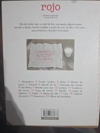 LIBROS DE BORDADO TRADICIONAL Y A PUNTO DE CRUZ