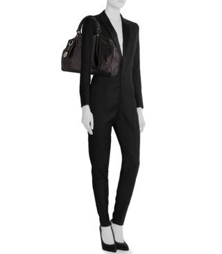 Bolso Gucci Sukey 211944 Piel negro Guccissima