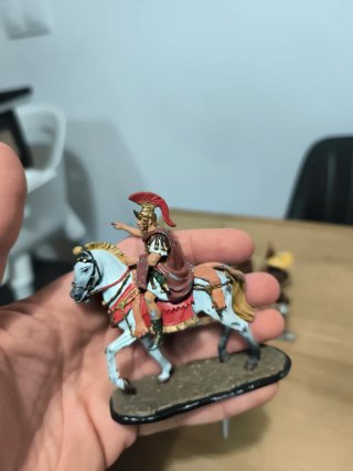 Lote soldados romanos plomo antiguos