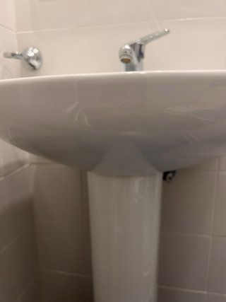 Lavabo Roca Blanco sin grifo