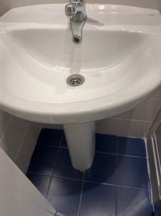 Lavabo Roca Blanco sin grifo
