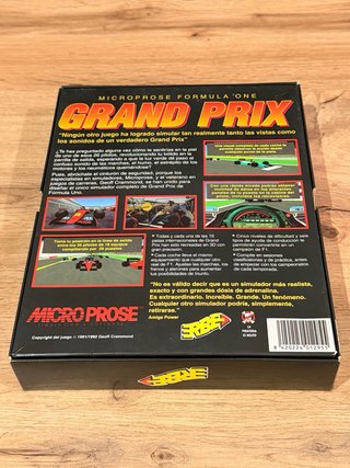 Grand Prix MicroProse ERBE PC Big Box