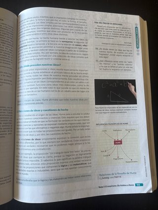 Historia de la filosofía, 2 Bachillerato