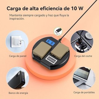 2x Baterías NP-W126S y Cargador PD10W NUEVO