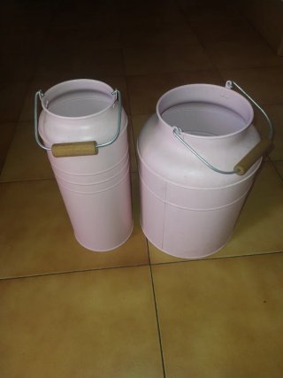 2 Cubos Decorativos Rosas