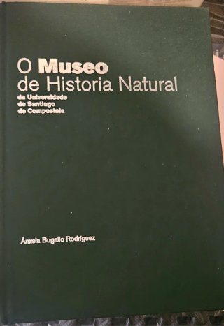 Libro museo historia natural