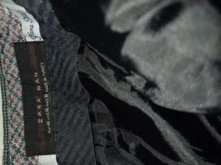 Traje Hombre Zara Gris/Negro