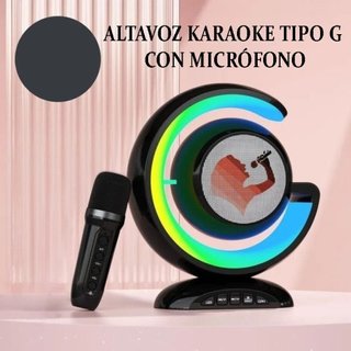 Altavoz Karaoke YS-110 con 2 Micrófonos