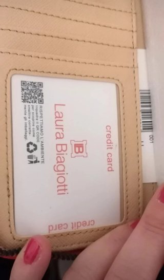 Portafogli donna Laura Biagiotti rosso